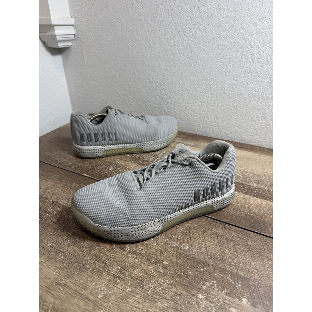 NOBULL Gum Trainer Gray Training Shoes Mens Size 10 Women 11.5 Sneakers - Picture 2 of 9